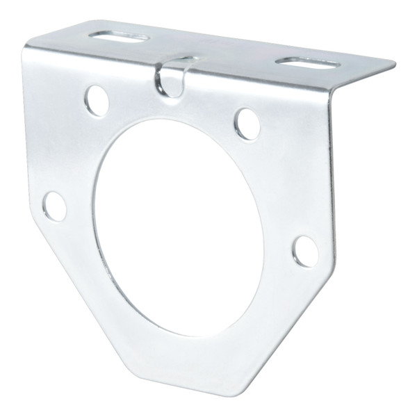CURT Connector Mounting Bracket for 7-Way Round Trailer Wire Connector Mounting Bracket - CURT