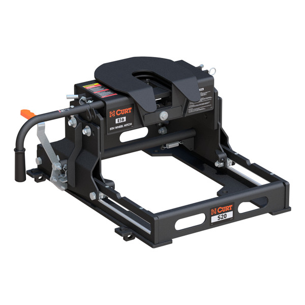 CURT 16K, E16 Sliding 5th Wheel Hitch, 16,000 lbs. - CURT