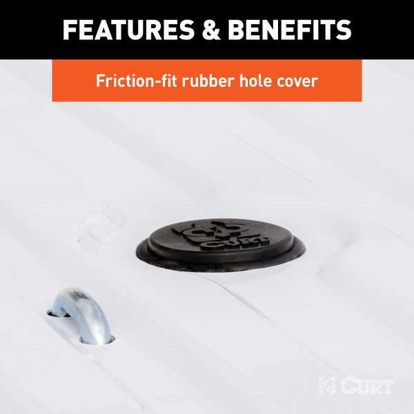 CURT OEM-Style Gooseneck Hitch, Select Ram 2500, 3500 Gooseneck Trailer Hitch