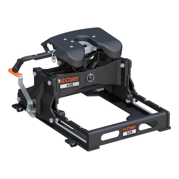 CURT 25K, A25 Sliding 5th Wheel Hitch, 25,000 lbs. - CURT