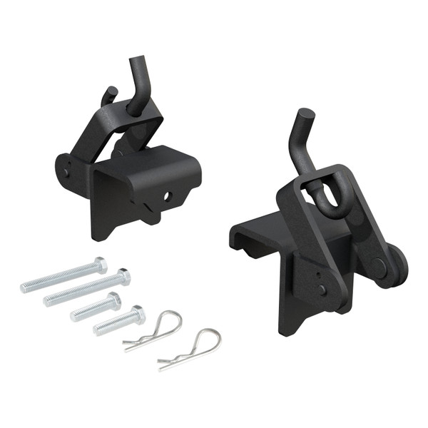 CURT Replacement Weight Distribution Hookup Brackets (2-Pack) Trailer Hitch - CURT