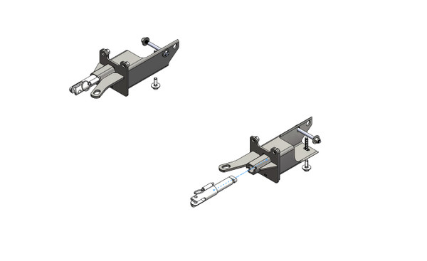 BlueOx Tow Bar Base Plate, Front Mount, RV Flat Towing for Select, CADILLAC SRX