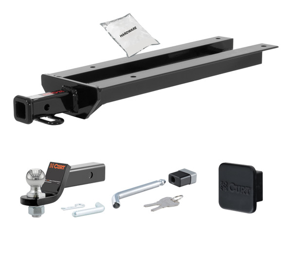00 - 04 Volvo S40 4th digit of VIN is 'V' 1.25in. CURT Trailer Hitch + Ball Mount + Cover + Lock Kit by CURT HWA2540 - CURT