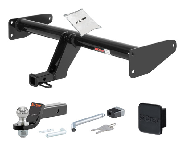 08 - 10 Saturn Vue -- 1.25in. CURT Trailer Hitch + Ball Mount + Cover + Lock Kit by CURT HWA2233 - CURT