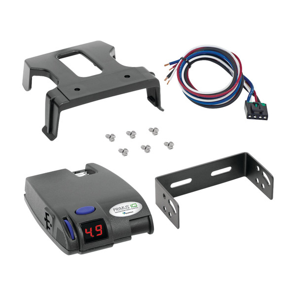 2011-2012 RAM 3500 Tekonsha Primus IQ Proportional Brake Controller for Trailers with 1 to 3 Axles Gray 90160