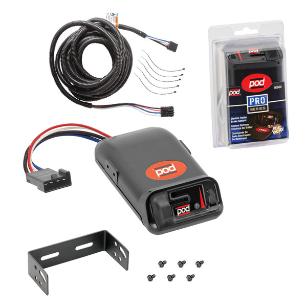 2007-2026 BMW X5 w/Factory 7-Way POD Trailer Time?Delay Brake Controller for Trailers with 1?2 Axles 80500 - Tekonsha