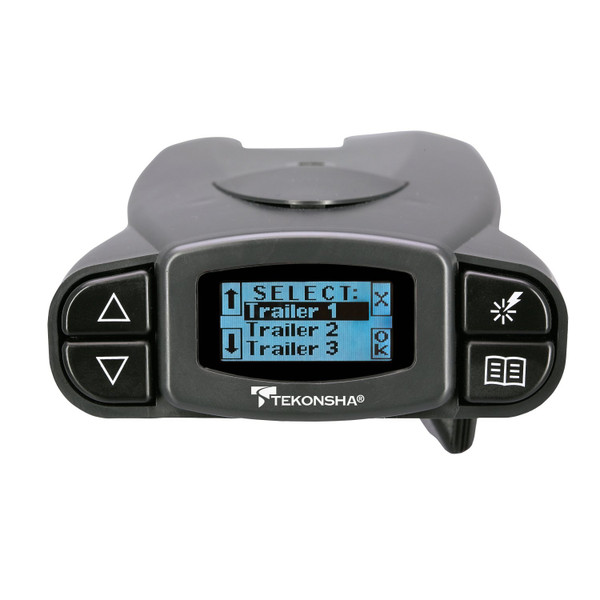 2009-2011 Ford E-350 Econoline Super Duty Tekonsha Prodigy P3 Proportional Brake Controller for Trailers with 1 to 4 Axles Black 90195