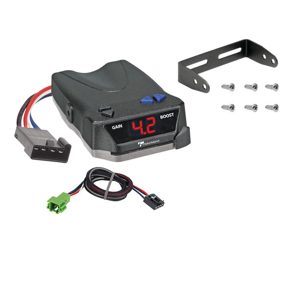2012-2015 Mercedes-Benz GL550 Tekonsha BRAKE-EVN Proportional Brake Controller for Trailers with 1 to 4 Axles Black 8508220 - Tekonsha