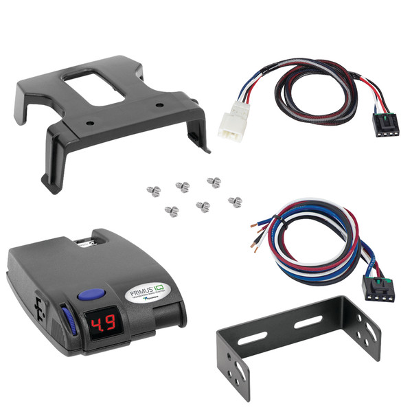 2019-2023 Subaru Ascent Tekonsha Primus IQ Proportional Brake Controller for Trailers with 1 to 3 Axles Gray 90160 - Tekonsha