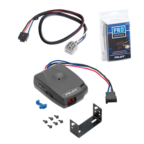 2022-2023 Chrysler Grand Caravan Tekonsha Pilot Trailer Time Delay Brake Controller for Trailers with 1 to 3 Axles 80550 - Tekonsha
