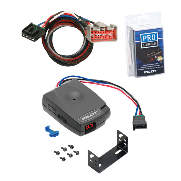 2017-2026 Ford F-550 Super Duty Pilot Trailer Time?Delay Brake Controller for Trailers with 1?3 Axles 80550 - Tekonsha