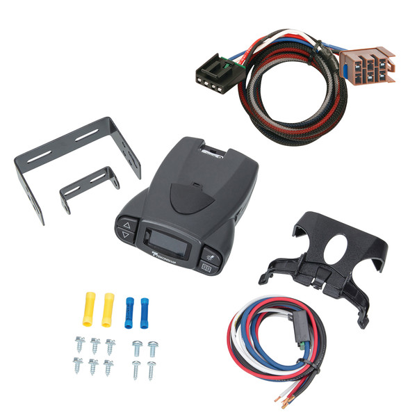 2007-2007 Chevrolet Silverado 3500 Tekonsha Prodigy P3 Proportional Brake Controller for Trailers with 1 to 4 Axles Black 90195 - Tekonsha