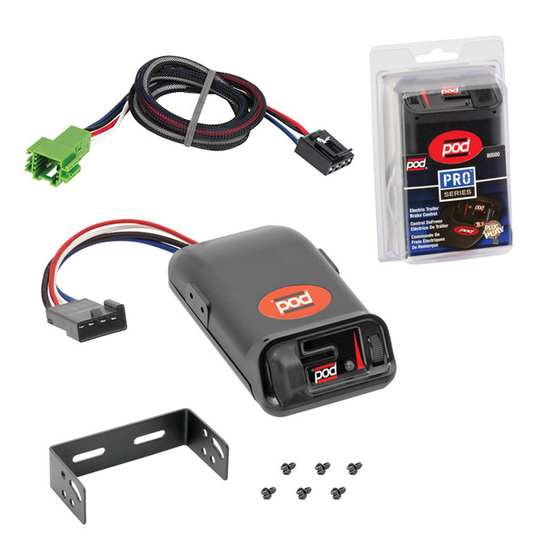 2016-2017 Mercedes-Benz GLE550 Tekonsha POD Trailer Time Delay Brake Controller for Trailers with 1 to 2 Axles 80500 - Tekonsha