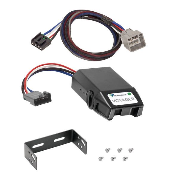 2015-2018 RAM 1500 Tekonsha Voyager Proportional Brake Controller for Trailers with 1 to 4 Axles Black 9030 - Tekonsha