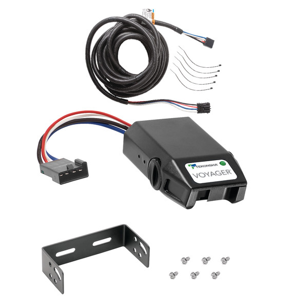 2007-2026 BMW X5 w/Factory 7-Way Voyager Proportional Brake Controller for Trailers with 1?4 Axles, Black 9030 - Tekonsha