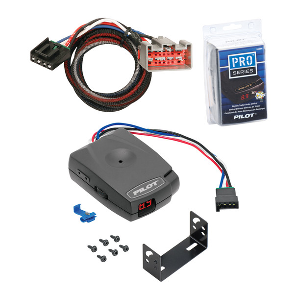 2009-2014 Ford E-150 Econoline Tekonsha Pilot Trailer Time Delay Brake Controller for Trailers with 1 to 3 Axles 80550 - Tekonsha