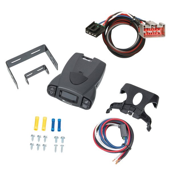 2009-2014 Ford E-150 Econoline Tekonsha Prodigy P3 Proportional Brake Controller for Trailers with 1 to 4 Axles Black 90195 - Tekonsha