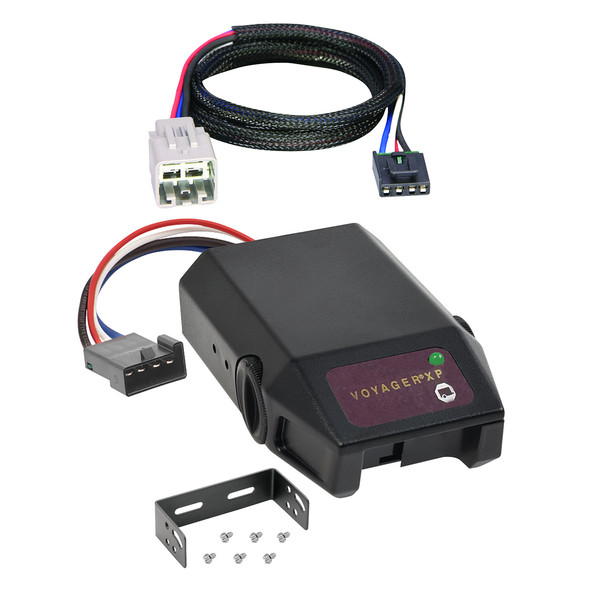 2005-2007 Ford F-250 Super Duty Raybestos Voyager XP Proportional Brake Controller for Trailers with 1 to 4 Axles Black 761-9035 - Raybestos