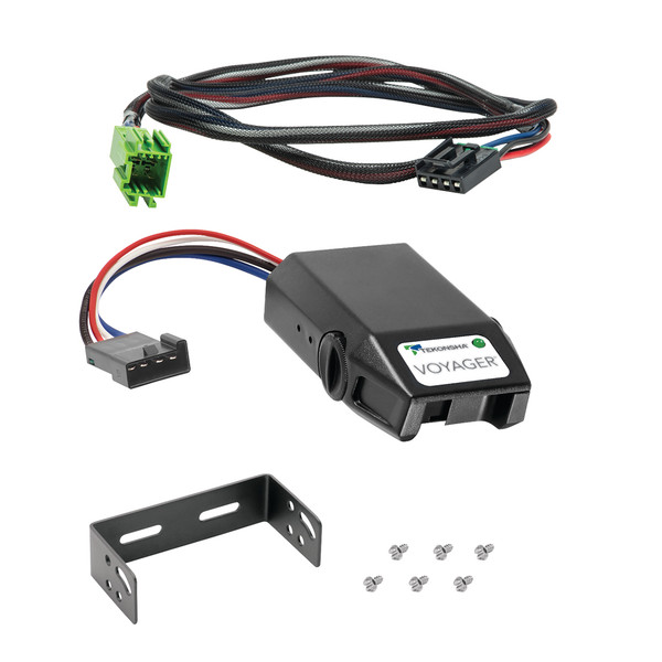 2007-2009 Dodge Sprinter 3500 Tekonsha Voyager Proportional Brake Controller for Trailers with 1 to 4 Axles Black 9030 - Tekonsha