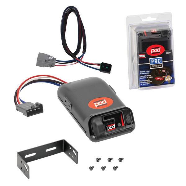 2020-2025 Jeep Gladiator POD Trailer Time?Delay Brake Controller for Trailers with 1?2 Axles 80500 - Tekonsha