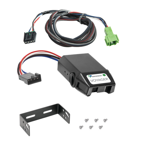 2012-2021 Mercedes-Benz Sprinter Tekonsha Voyager Proportional Brake Controller for Trailers with 1 to 4 Axles Black 9030 - Tekonsha