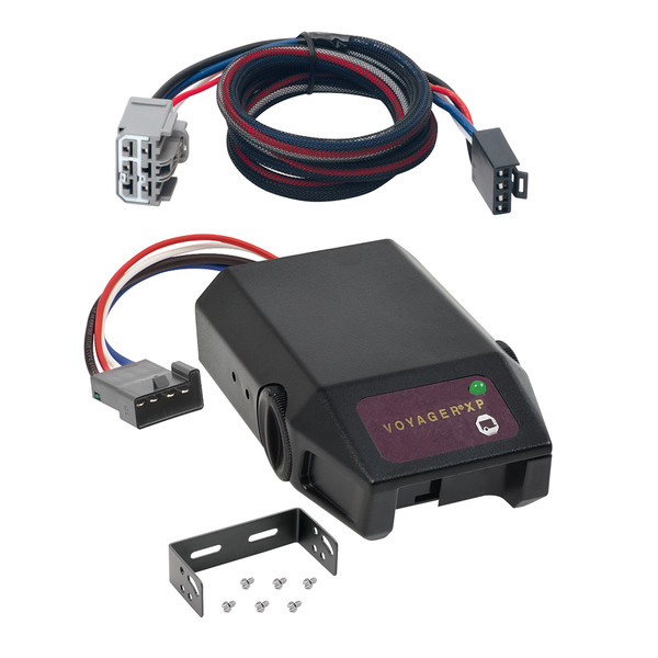 2017-2017 GMC Acadia Limited Raybestos Voyager XP Proportional Brake Controller for Trailers with 1 to 4 Axles Black 761-9035 - Raybestos