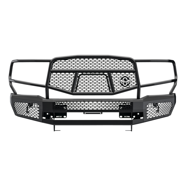 Ranch Hand MFC151BM1 Midnight Front Bumper with Grille Guard