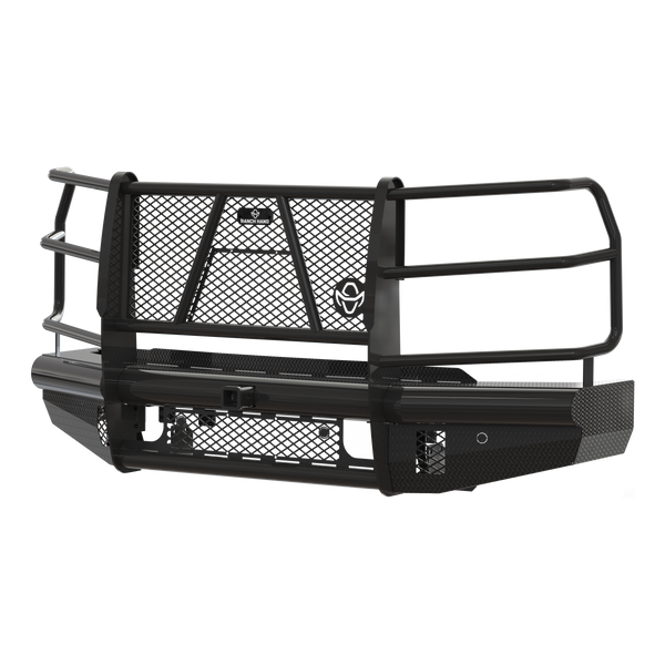 Ranch Hand FBC241BLR Legend Front Bumper with Grille Guard, Fits Select Chevrolet Silverado 2500, 3500 HD - Ranch Hand
