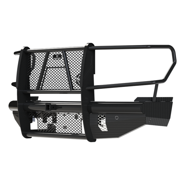 Ranch Hand FBG241BLR Legend Front Bumper with Grille Guard, Fits Select GMC Sierra 2500, 3500 HD - Ranch Hand