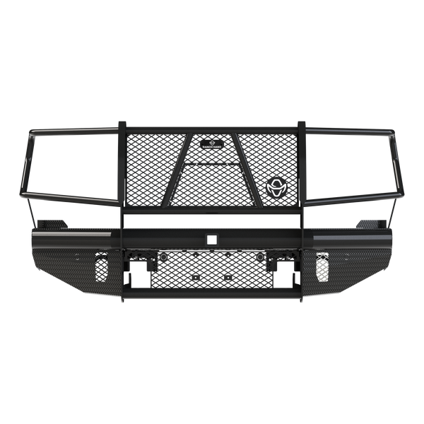 Ranch Hand FBG241BLR Legend Front Bumper with Grille Guard, Fits Select GMC Sierra 2500, 3500 HD