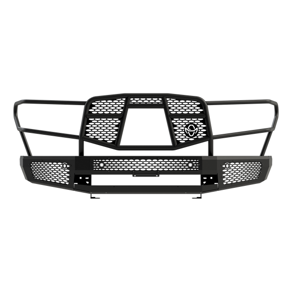 Ranch Hand MFT14HBM1 Midnight Front Bumper with Grille Guard