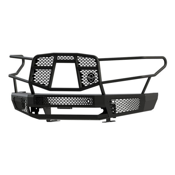 Ranch Hand MFT14HBM1 Midnight Front Bumper with Grille Guard - Ranch Hand