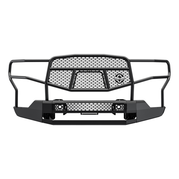 Ranch Hand MFG19HBM1 Midnight Front Bumper with Grille Guard