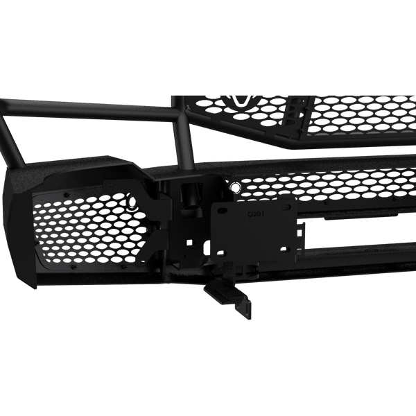 Ranch Hand MFG201BM1 Midnight Front Bumper with Grille Guard