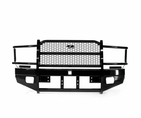 Ranch Hand FBD105BLRS Sport Winch-Ready Front Bumper with Grille Guard - Ranch Hand