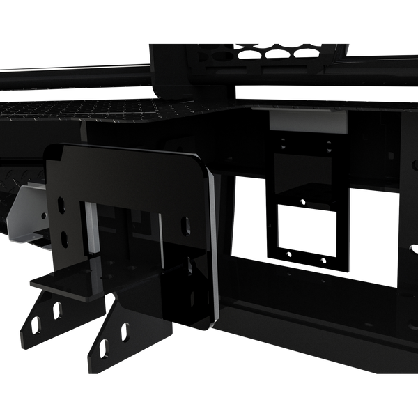 Ranch Hand FBF205BLR Sport Winch-Ready Front Bumper with Grille Guard