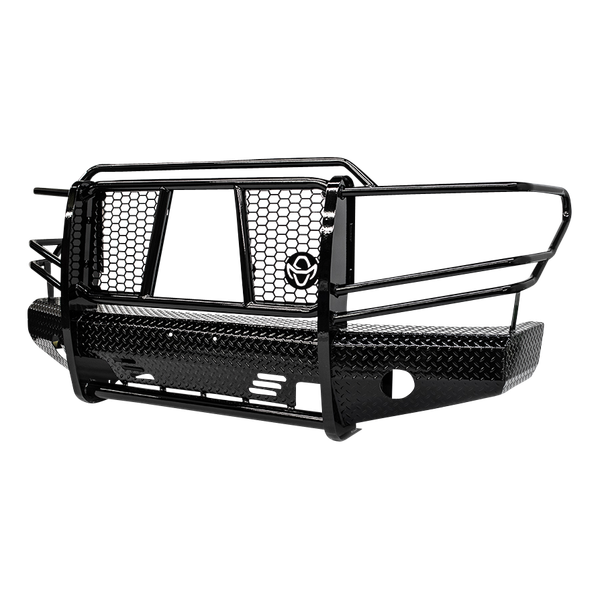 Ranch Hand FST14HBL1 Summit Front Bumper with Grille Guard - Ranch Hand