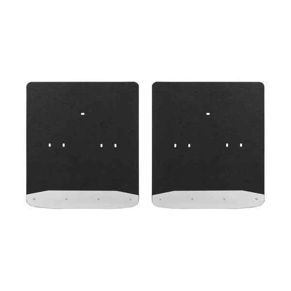 LUVERNE Rear Dually 20" x 23" Rubber Mud Guards, Select Ford F-350, F-450 (2 Flaps) 259924 - Luverne