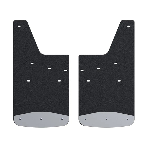 LUVERNE Rear 12" x 23" Rubber Mud Guards, Select Silverado, GMC Sierra HD (2 Flaps) 251451 - Luverne