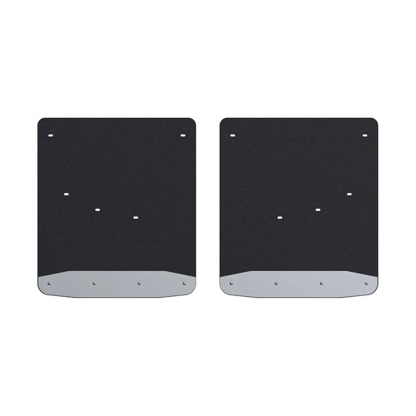 LUVERNE Rear Dually 20" x 23" Rubber Mud Guards, Select Silverado, Sierra HD (2 Flaps) 251452 - Luverne