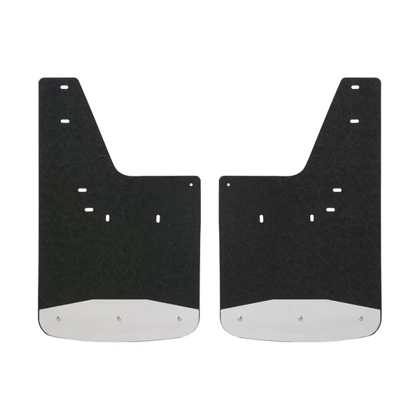 LUVERNE Rear 12" x 20" Rubber Mud Guards, Select Dodge, Ram 1500, 2500 (2 Flaps) 250931 - Luverne