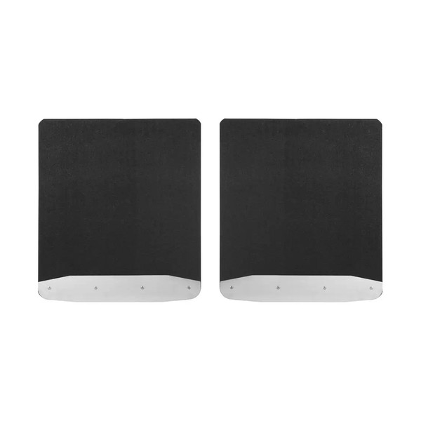 LUVERNE Rear Dually 20" x 23" Rubber Mud Guards, Select Ford F-350, F-450 (2 Flaps) 251724 - Luverne
