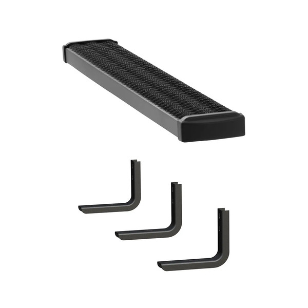 LUVERNE Grip Step 7" x 54" Black Aluminum Passenger-Side Running Board, Select Sprinter 415254-400743 - Luverne