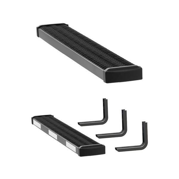 LUVERNE Grip Step 7" x 54" Aluminum Passenger Running Board Fleet Kit, Select Sprinter 415254-400743-0 - Luverne