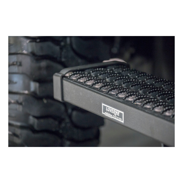 LUVERNE Grip Step 7" x 88" Black Aluminum Running Boards, Select Ford Super Duty 415088-401723