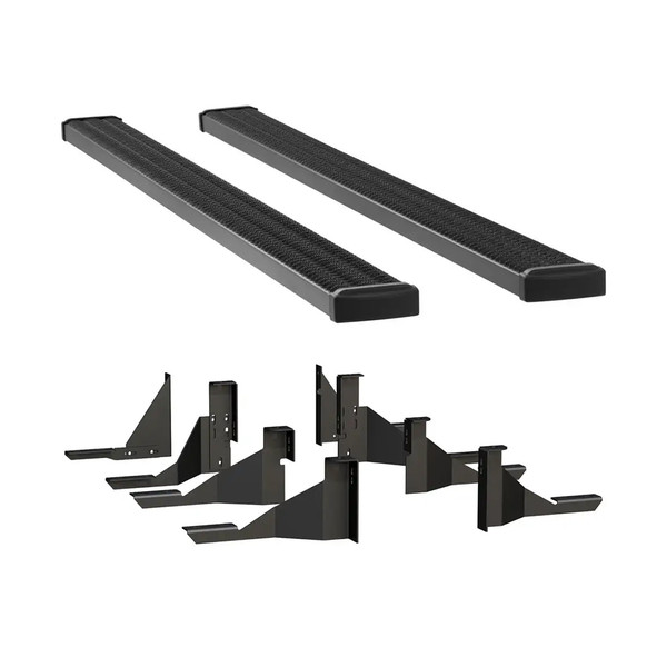 LUVERNE Grip Step 7" x 114" Aluminum Wheel-to-Wheel Running Boards, Select Ram 3500 415114-401339 - Luverne