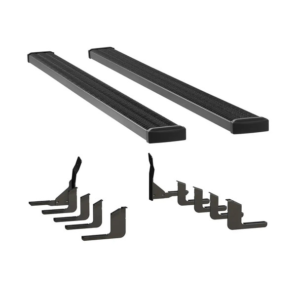 LUVERNE Grip Step 7" x 114" Aluminum Wheel-to-Wheel Running Boards, Select Toyota Tundra 415114-400757 - Luverne