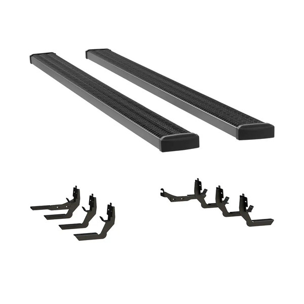 LUVERNE Grip Step 7" x 125" Aluminum Wheel-to-Wheel Running Boards, Select Ram 2500 415125-401438 - Luverne