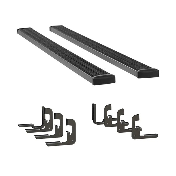 LUVERNE Grip Step 7" x 125" Aluminum W2W Running Boards, Select Silverado, Sierra HD 415125-401447 - Luverne