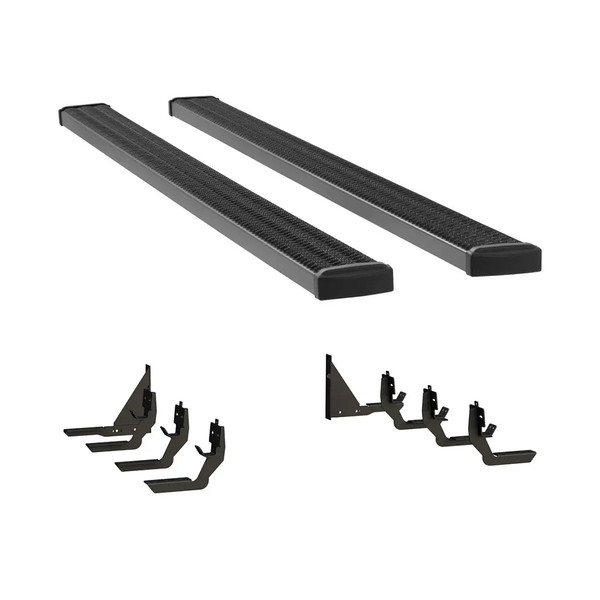 LUVERNE Grip Step 7" x 125" Aluminum Wheel-to-Wheel Running Boards, Select Ram 3500 415125-401338 - Luverne